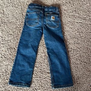 Boys size 5 Carhartt blue jeans